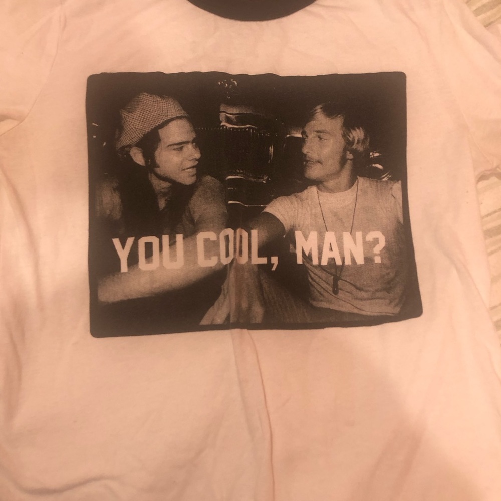 Dazed and confused baseball tee